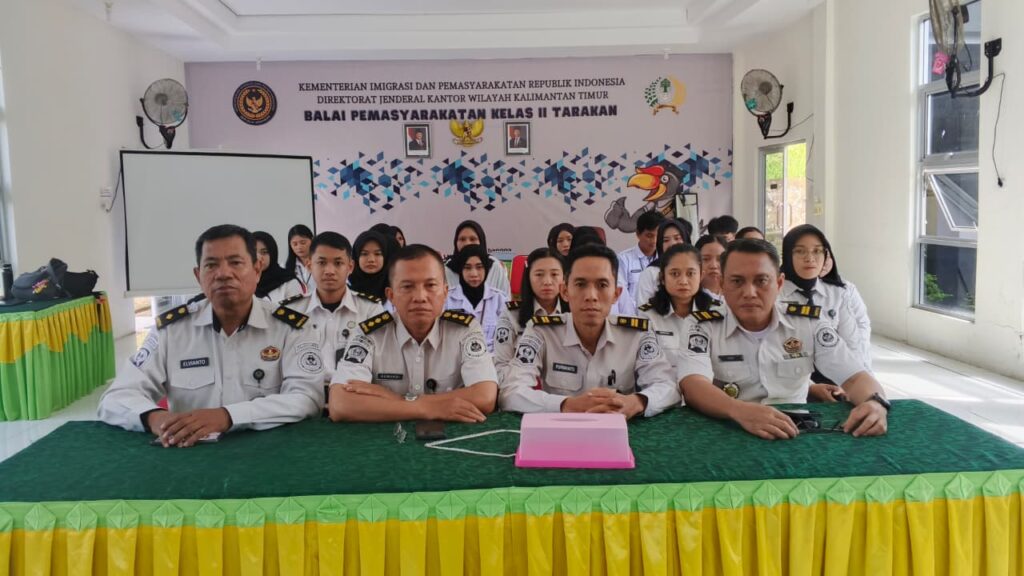 Bapas Tarakan Ikuti Arahan Pemenuhan Hak Narapidana dan Anak Binaan oleh Dirjenpas