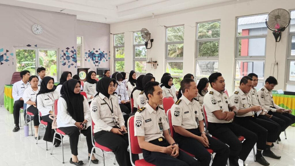 Bapas Tarakan Ikuti Sosialisasi Pedoman Peran Serta Masyarakat Dalam Fungsi Pemasyarakatan