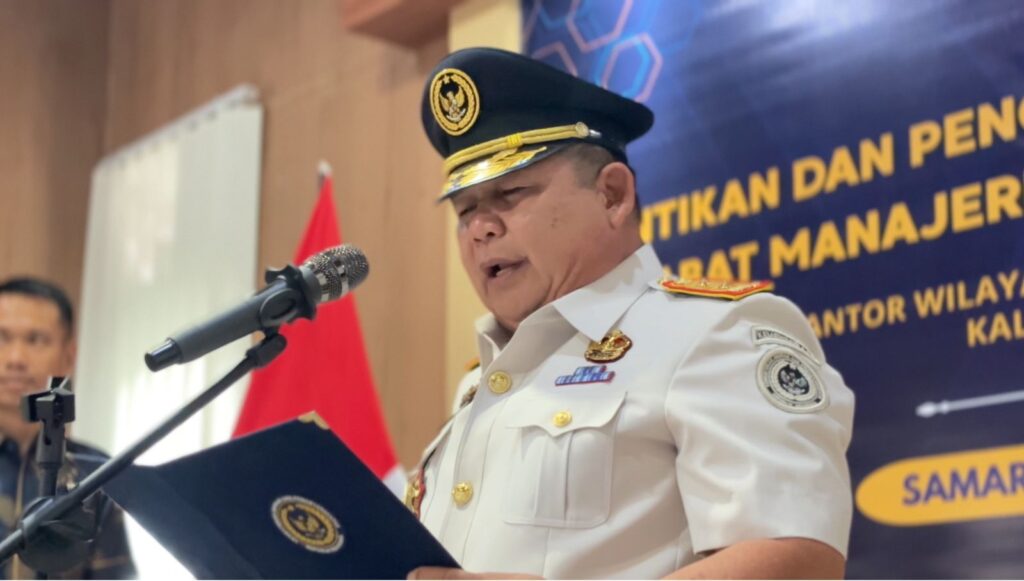 Kakanwil Ditjenpas Kaltim Lantik Kepala Bapas Tarakan yang baru, Budy Istiawan Resmi Emban Amanah