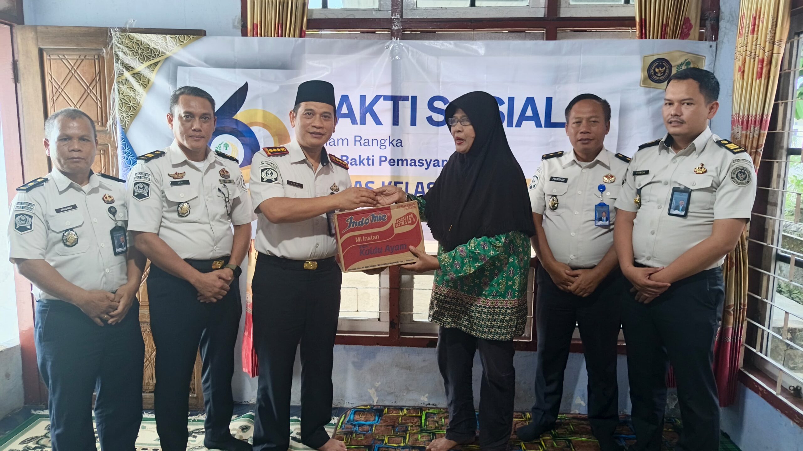 Wujud Kepedulian Kepada Masyarakat, Bapas Tarakan dan Lapas Tarakan Laksanakan Berbagi di Panti Asuhan Berkah Ar-Rahim