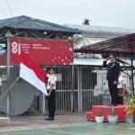 Upacara Bendera Peringatan HUT RI ke-81 Bapas Tarakan Penuh Hikmat dengan Kesederhanaan