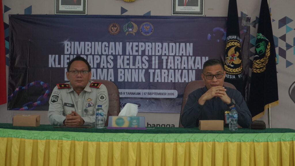 Pulih Bersama, Bapas Tarakan Gandeng BNNK Optimalkan Bimbingan Kepribadian Klien Pemasyarakatan