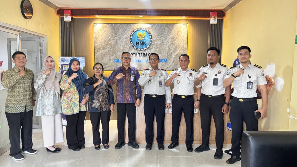 Perkuat Sinergi, Bapas Laksanakan Koordinasi Bersama BNNK Tarakan Guna Persiapan Bimbingan Kepribadian